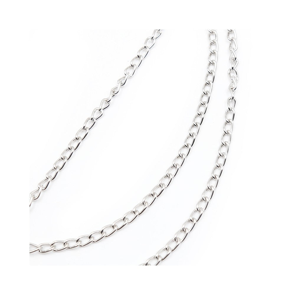 Intimate nipple clamps with triple chain - image 4