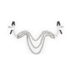 Intimate nipple clamps with triple chain - image 6