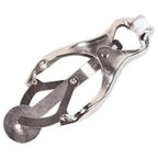 Japanese Style Clover Nipple Clamps with Chain Tassels Tits - image 2