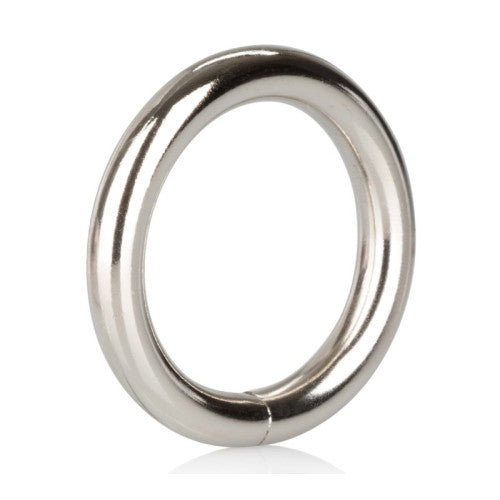 Silver metal Ring Medium Ø 4,5 cm Δευτερεύουσα εικόνα προϊόντος