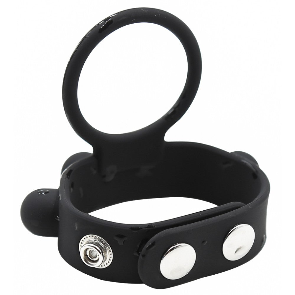 Naughty Toys 3-Snap Scrotum silicone ring Ø 3.5 cm