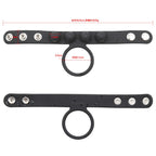 Naughty Toys 3-Snap Scrotum silicone ring Ø 3.5 cm - image 3