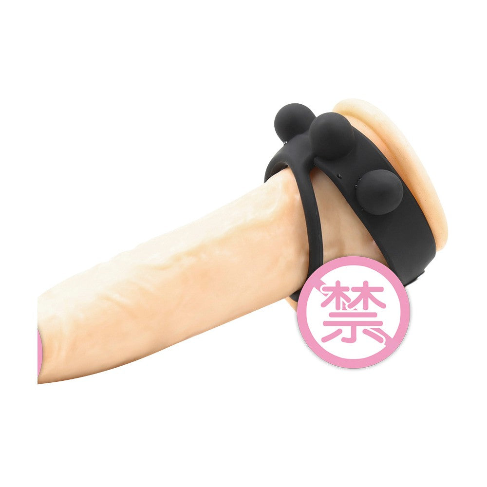 Naughty Toys 3-Snap Scrotum silicone ring Ø 3.5 cm Δευτερεύουσα εικόνα προϊόντος