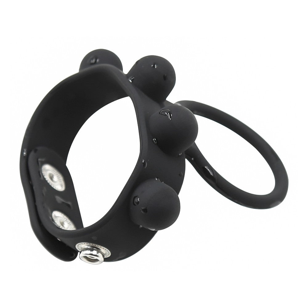 Naughty Toys 3-Snap Scrotum silicone ring Ø 3.5 cm - image 6