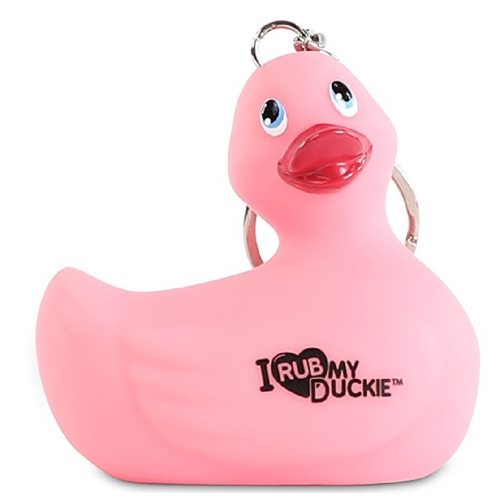 I Rub my Duckie-Keychain with cute pink duckie - image 3