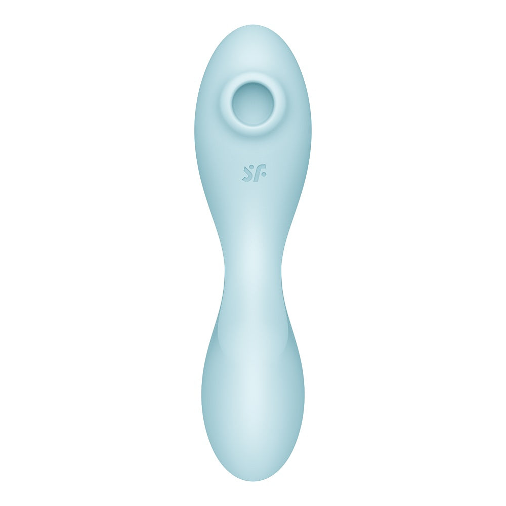 Satisfyer Curvy Trinity 5 connect app clitoral /G Spot vibrator blue - image 7