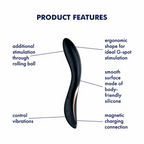 Satisfyer Rrrolling Explosion Vibrator Black