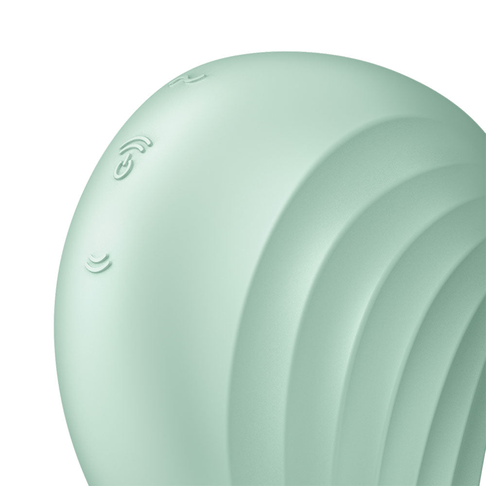 Satisfyer Pearl Diver air-pulse waves vibrations clitoral stimulator mint