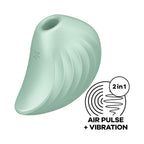 Satisfyer Pearl Diver air-pulse waves vibrations clitoral stimulator mint