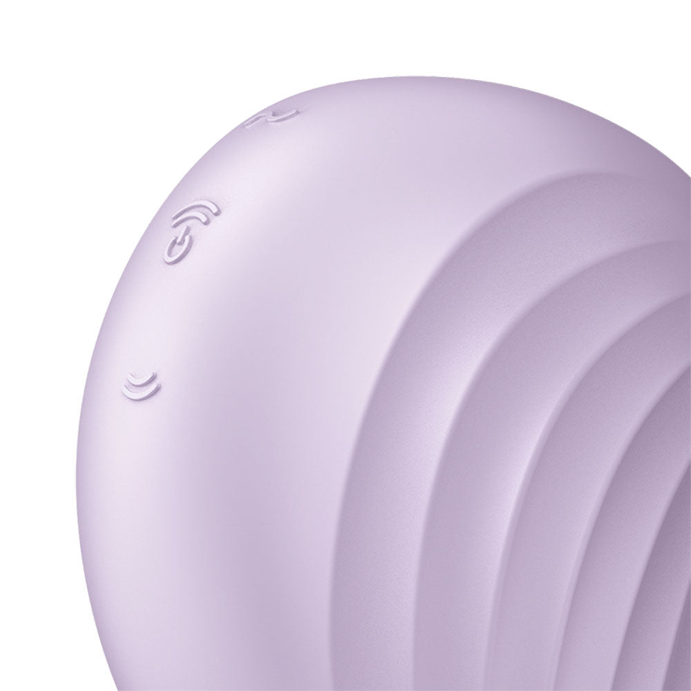 Satisfyer Pearl Diver air-pulse waves vibrations clitoral stimulator violet - image 3
