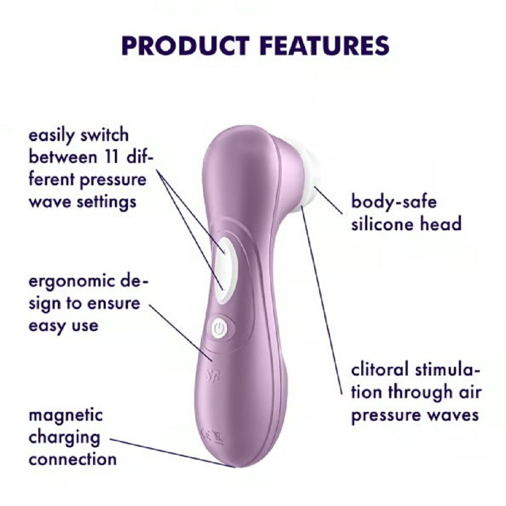 Satisfyer Pro 2 Generation 2 Clitoral Stimulator VIOLET