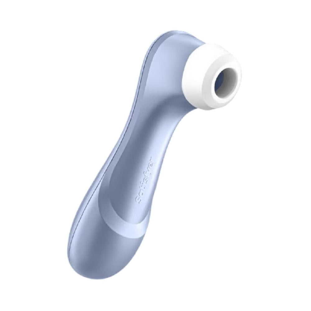 Satisfyer Pro 2 clitoral stimulator with 11 pressure wave intensities blue