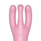 Satisfyer Threesome 4 contact vibrator for the stimulation of the clitoris and labia pink - image 3