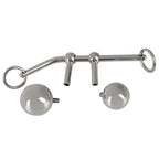 Bondage anal metal plugs with 10 m rope - image 7