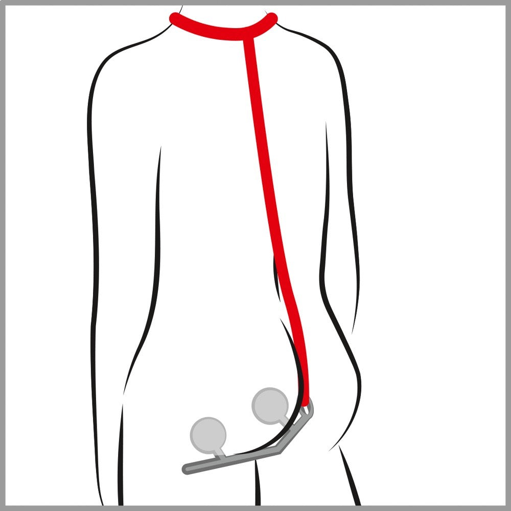 Bondage anal metal plugs with 10 m rope - image 4