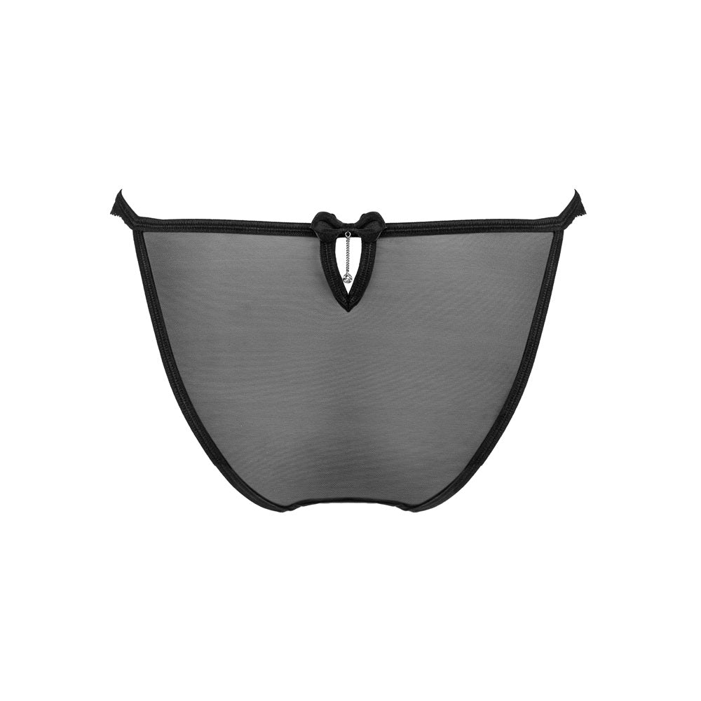 Plus size Obsessive Ivannes panties with a sexy cut black