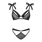Obsessive Obsessivia 2 pcs set seducive black