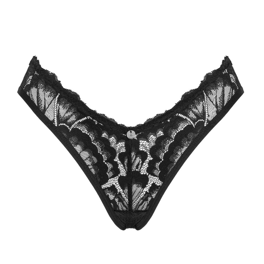 Obsessive Alessya panties with floral pattern - image 4