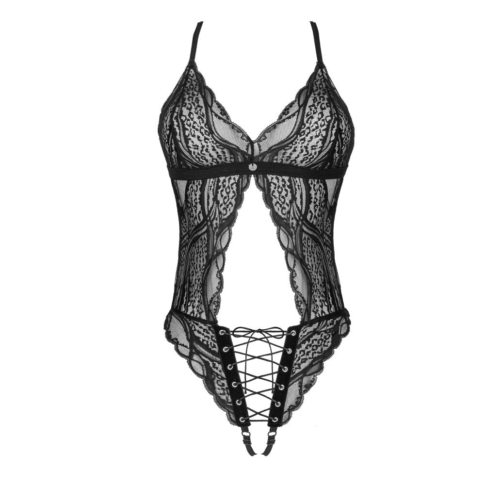 Obsessive Sedila teddy with sexy cuts black