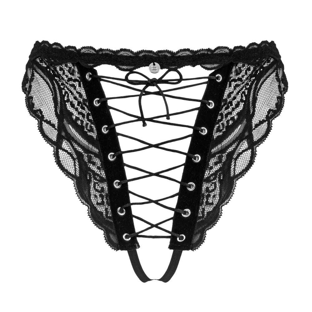 Obsessive Sedila crotchless panties black Main image