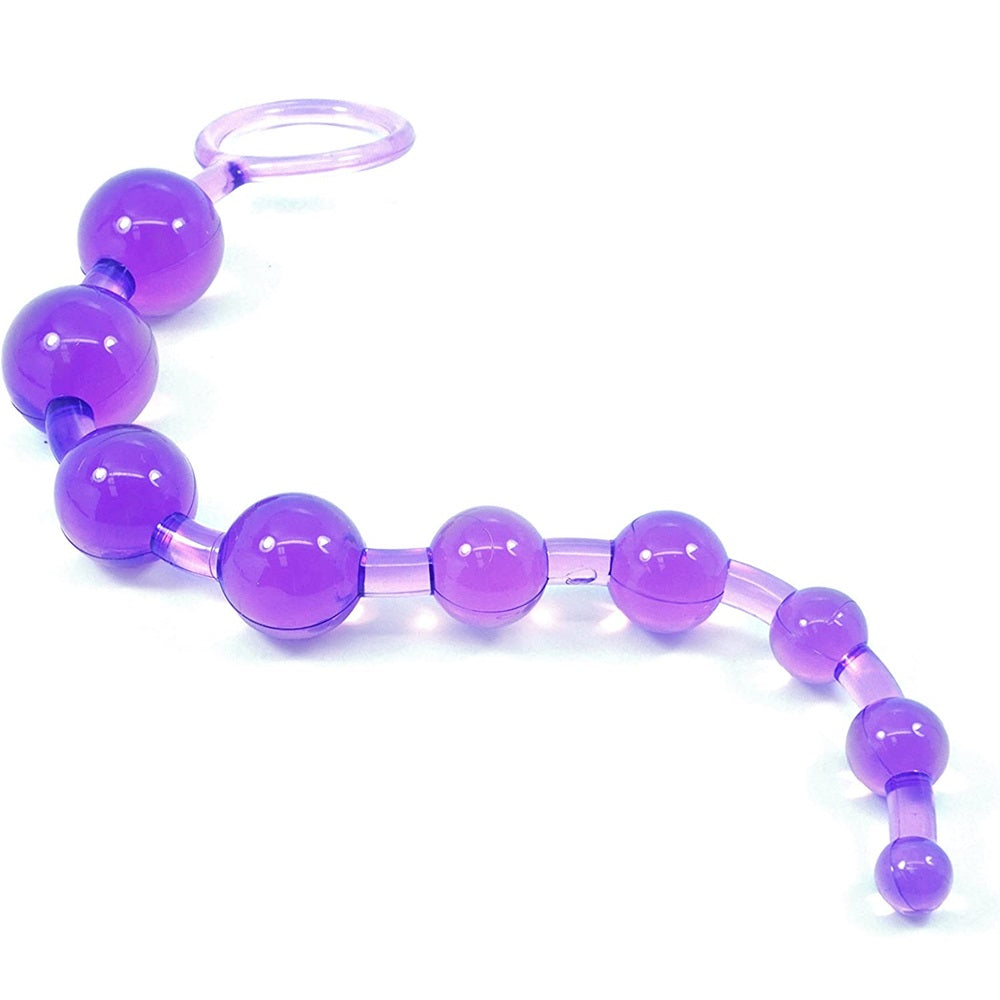 Toy Anal Ecstasy Purple Anal and Pussy Beads Κύρια εικόνα προϊόντος