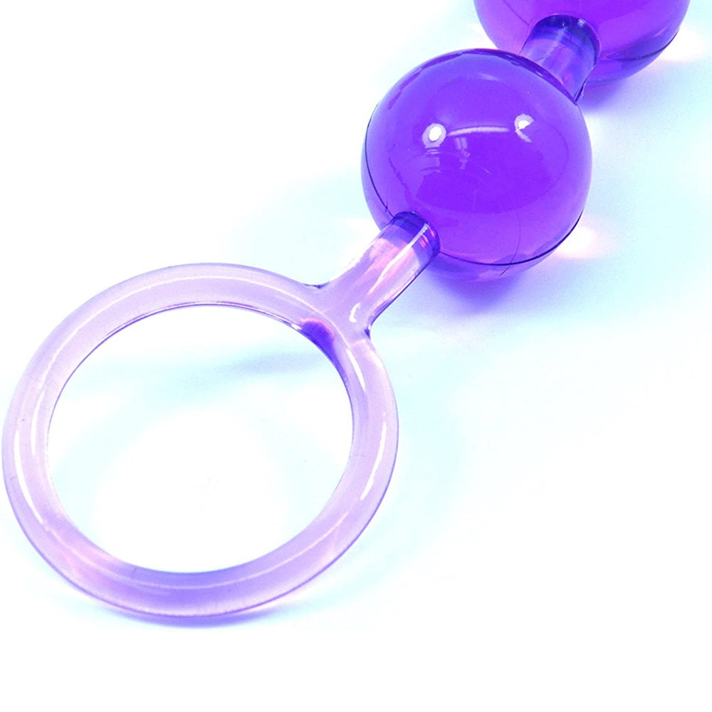 Toy Anal Ecstasy Purple Anal and Pussy Beads Δευτερεύουσα εικόνα προϊόντος