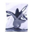 LARGE black silicone Anal Plug with retrieval Ring Ø 4 cm - image 2