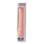 TOY BOY Realistic Flesh white Penis Vibrator 14 X Ø 3.6 - image 3