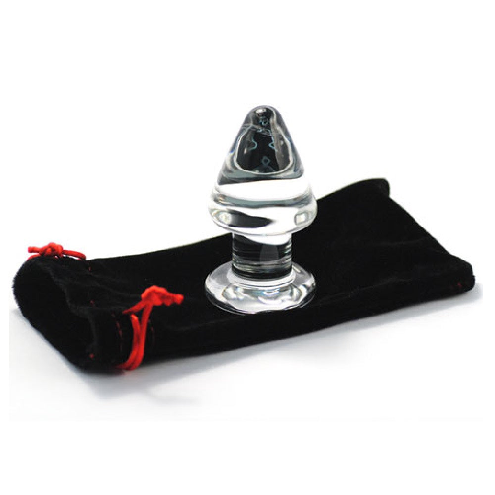 TOYBOY Anal glass butt plug 9 X 4.5 cm