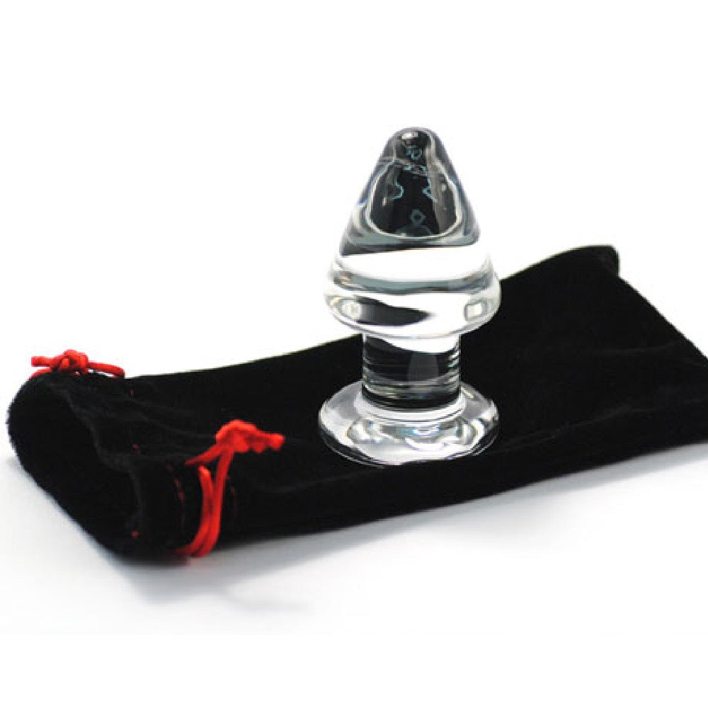 TOYBOY Anal glass butt plug 9 X 4.5 cm Δευτερεύουσα εικόνα προϊόντος