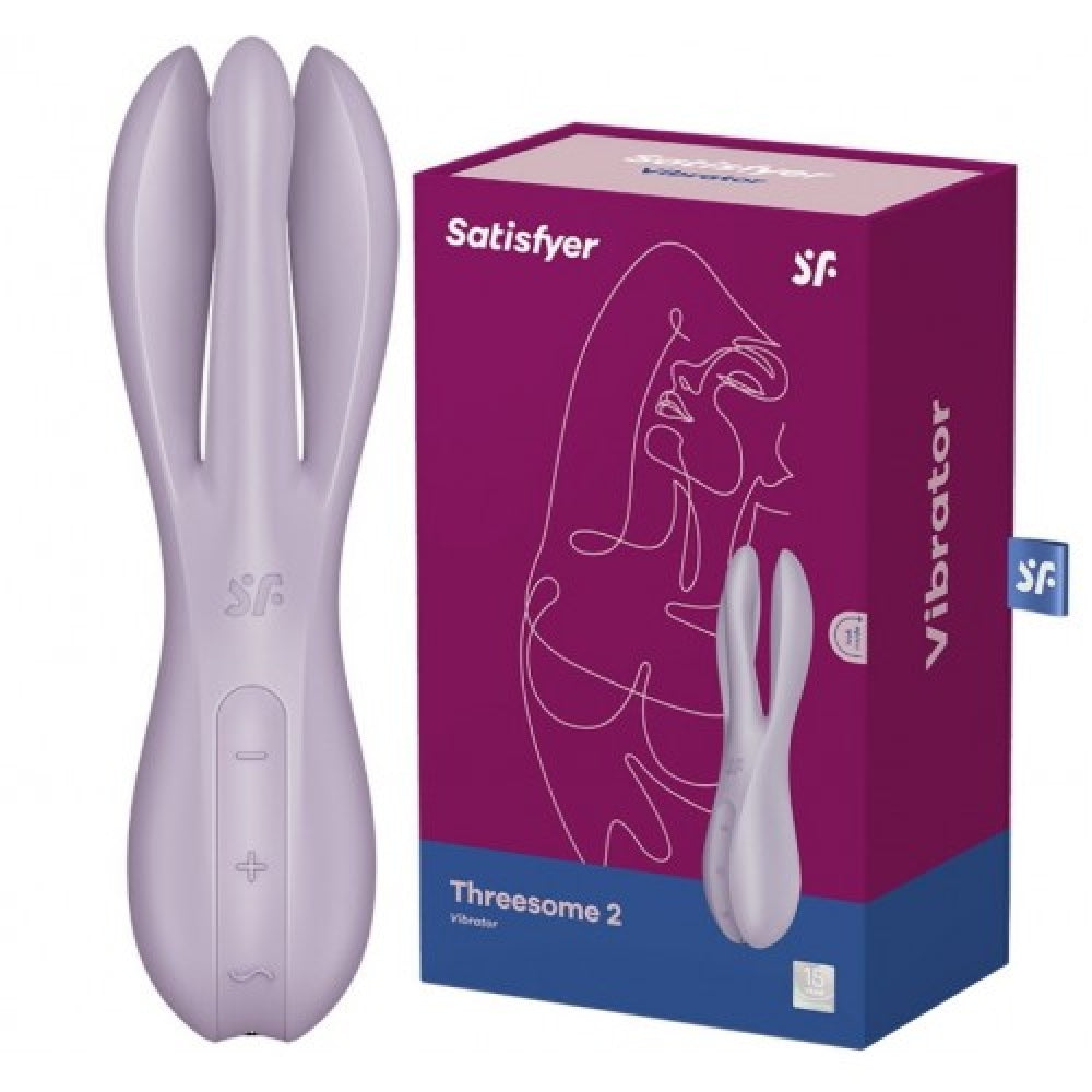 Satisfyer Threesome 2 Violet Vibrator Main image