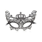 Naughty Toys Black Venetian embroidered Queen's Eye Mask