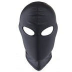 Naughty Toys Black Two Holes Bondage Hood SMALL