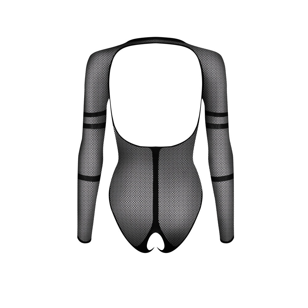 Plus size Obsessive B137 Crotchless Teddy Black
