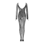 Obsessive G326 Bodystocking with Long Sleeve Black O/S - image 2
