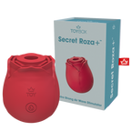 TOYBOX Secret Red Roza Plus Air Wave Clitoral suction stimulator