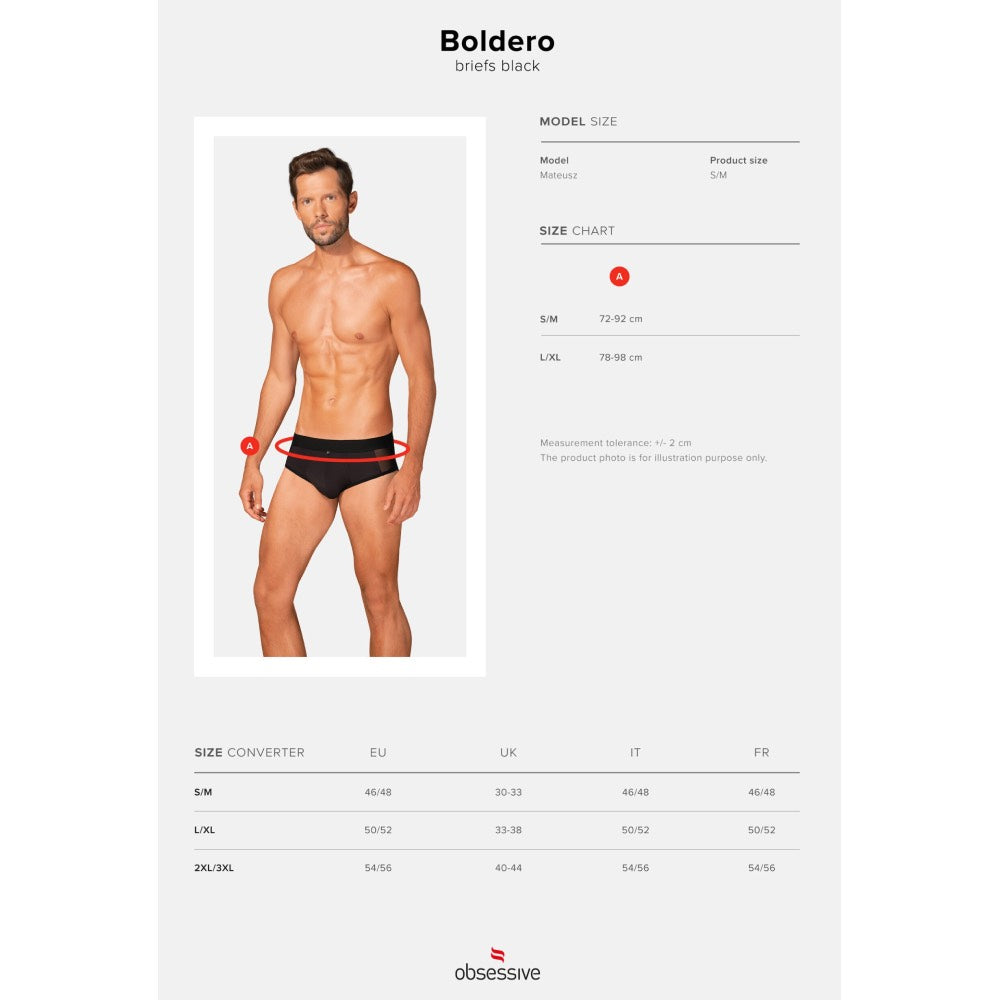 Obsessive Boldero Briefs Black - image 7