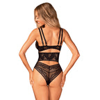 Obsessive Arienna Translucent Bra Black - image 5