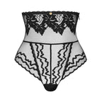 Obsessive Arienna Translucent Panties Black