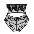 Obsessive Arienna Translucent Panties Black