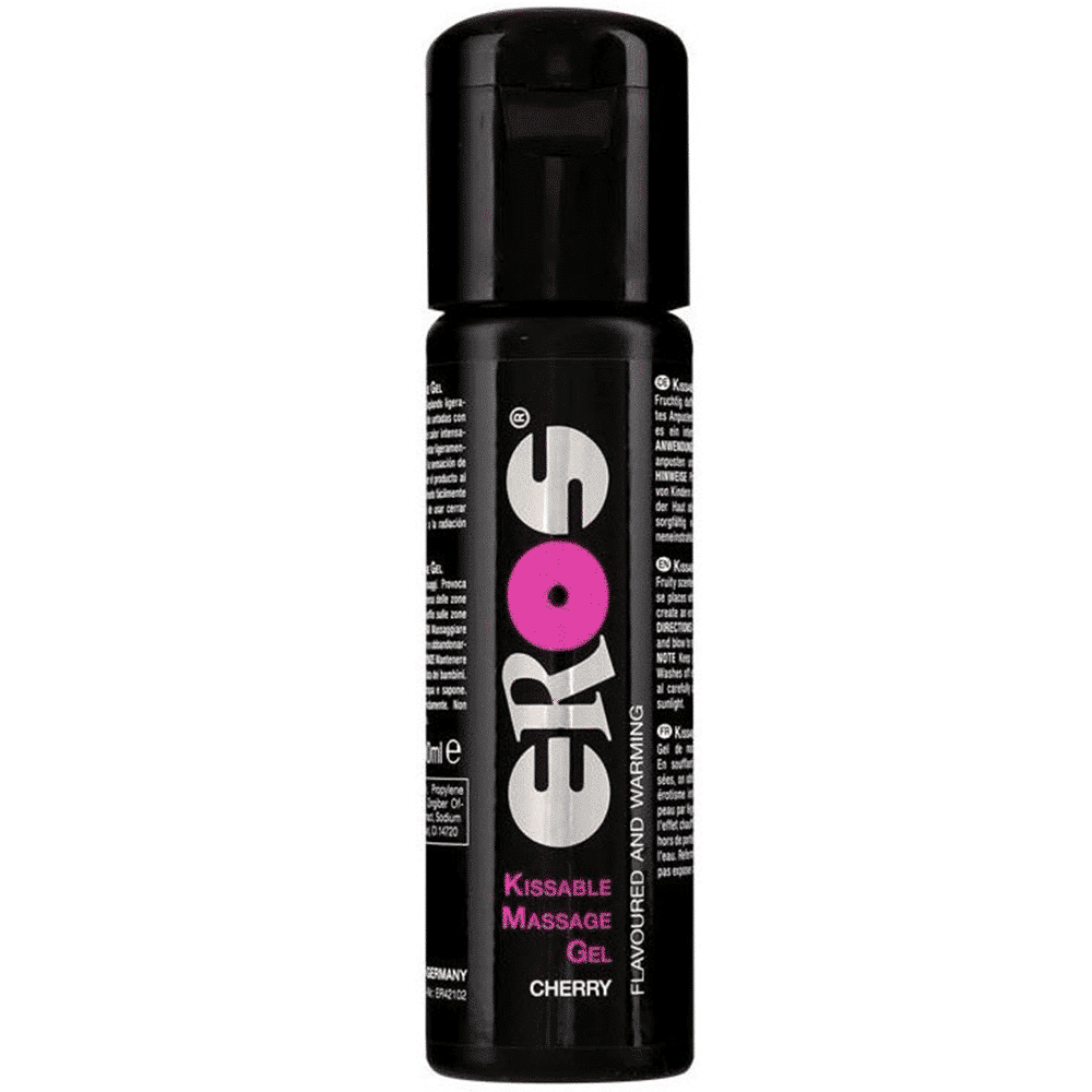 EROS Kissable massage gel CHERRY 100 ml Κύρια εικόνα προϊόντος