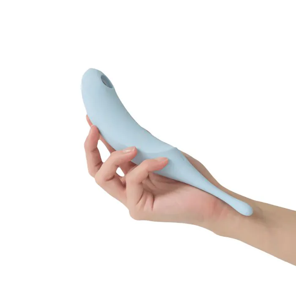 Satisfyer Twirling Pro Hybrid Air Pulse Vibrator Blue