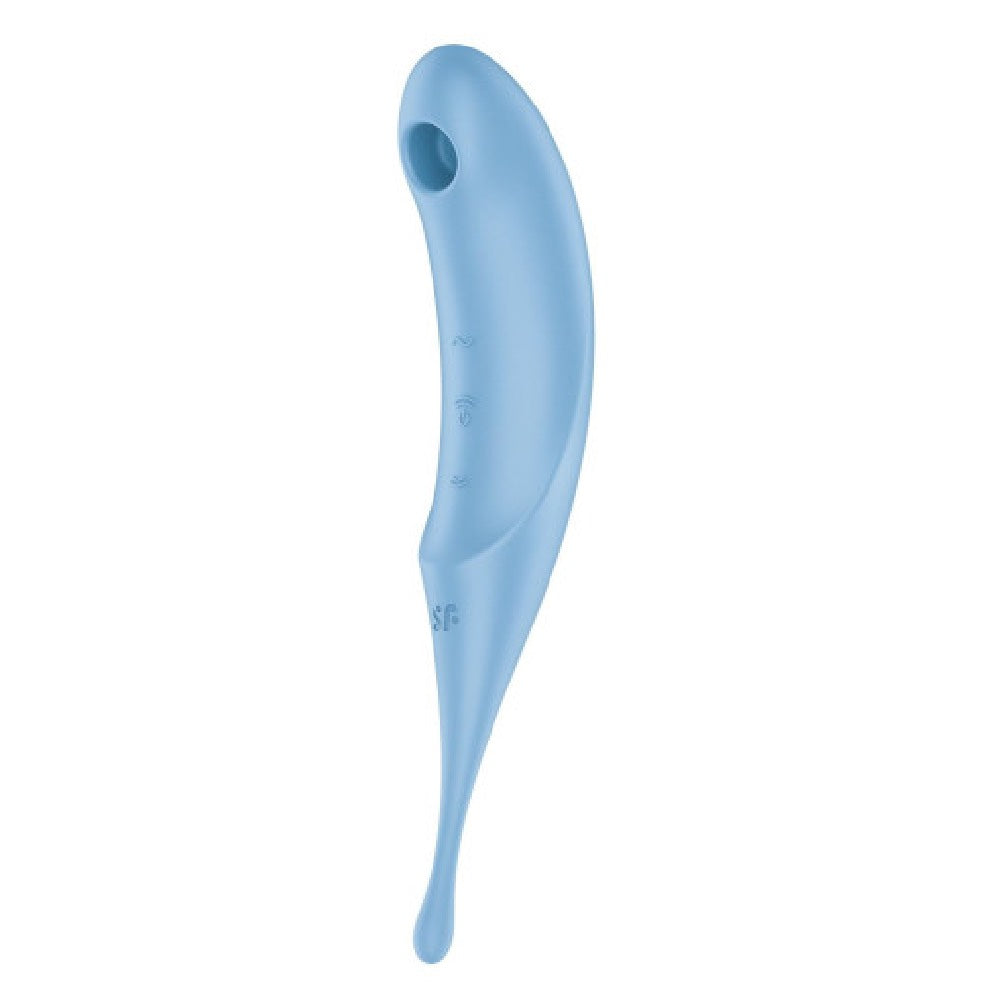 Satisfyer Twirling Pro Hybrid Air Pulse Vibrator Blue - image 5