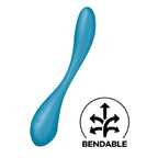 Satisfyer G Spot Flex 5+ Flexible Mutlivibrator Blue - image 3