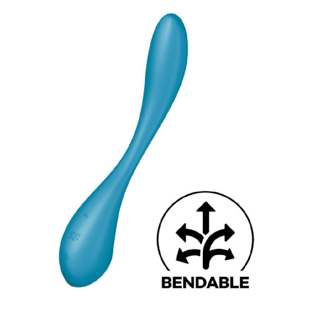 Satisfyer G Spot Flex 5+ Flexible Mutlivibrator Blue - image 3