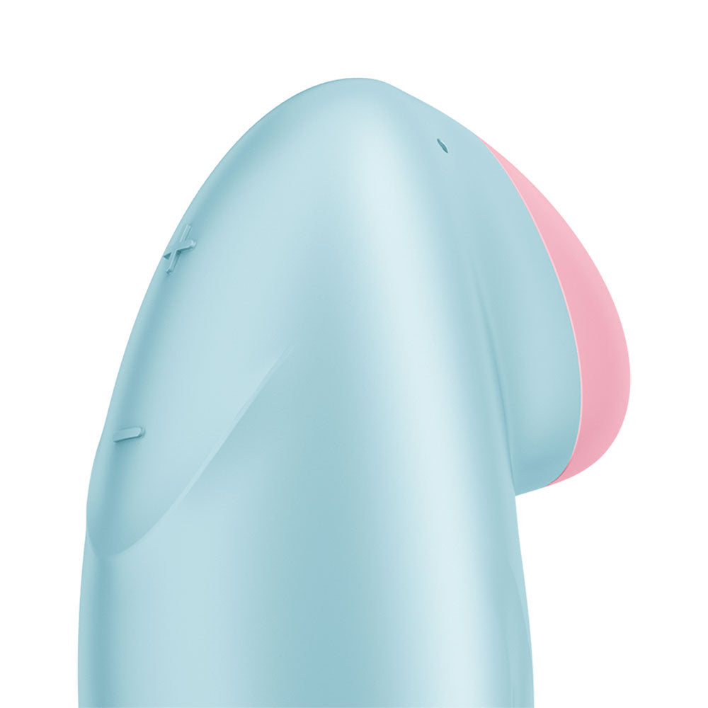Satisfyer Tropical Tip Clitoral Vibrator Light Blue - image 6