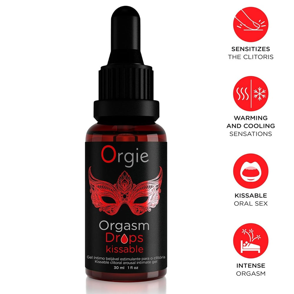 Orgie Orgasm Drops kissable Clitoris Drops 30ml