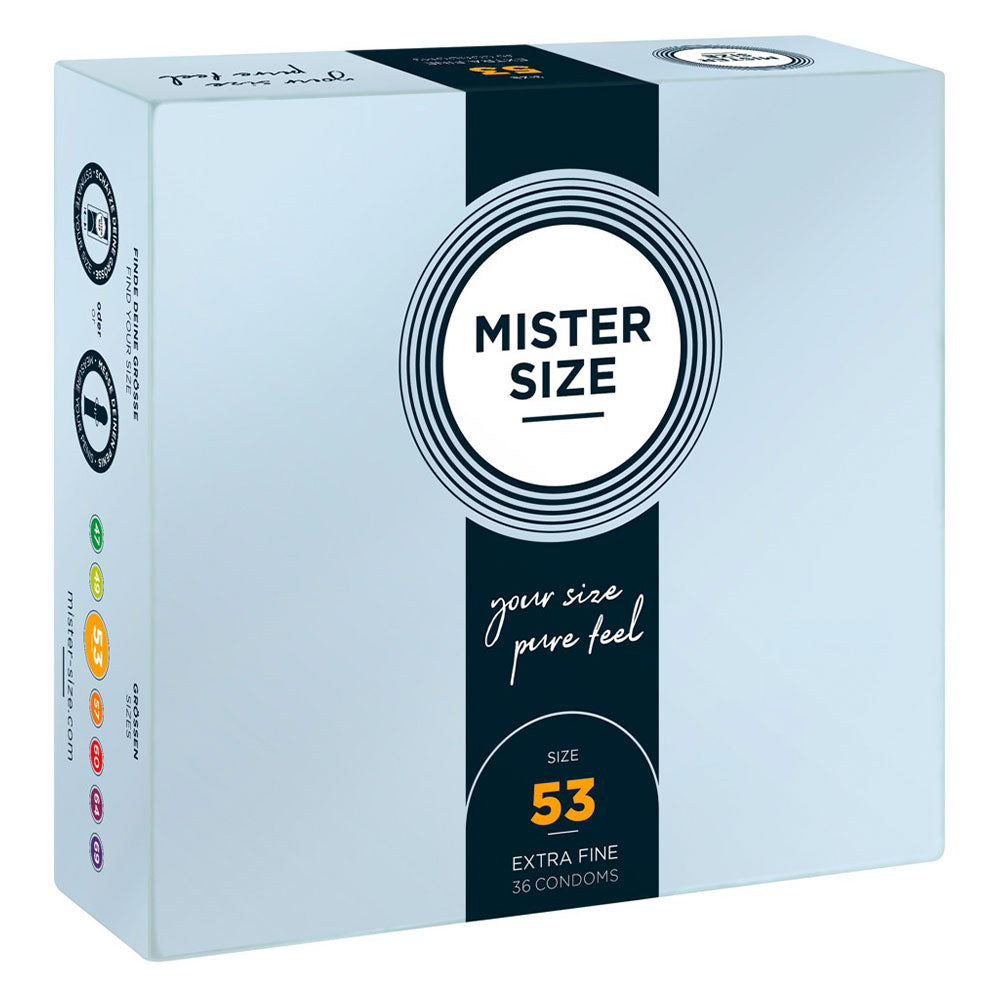 Mister Size 53 mm condoms 36 pieces Δευτερεύουσα εικόνα προϊόντος