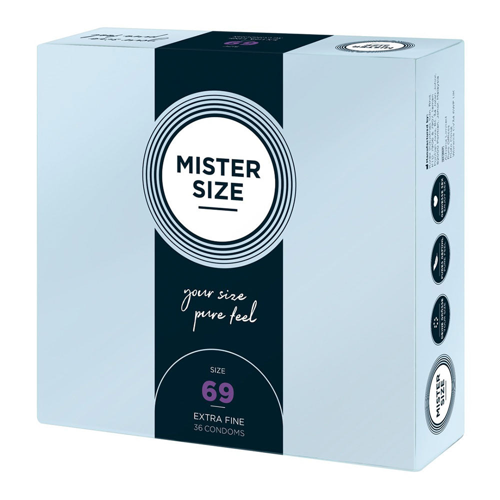 Mister Size 69 mm condoms 36 pieces Κύρια εικόνα προϊόντος