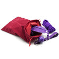 Soft Velvety Red Bag 37x23cm - image 2
